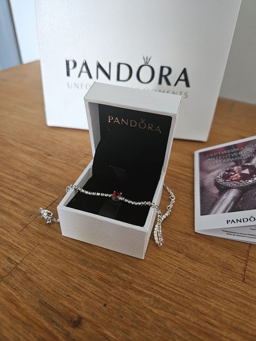 Оригинална гривна Pandora Приказно сияние  Регулируема 18-23см