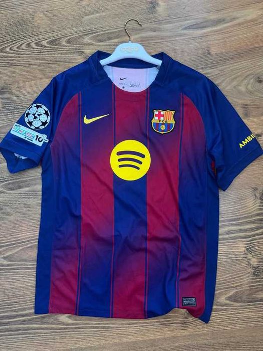 Tricou Fotbal Fc Barcelona M/L Home Kit Lamine Yamal