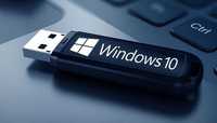 Stick bootabil Windows 10 Pro+Office 2021/key retail instalare