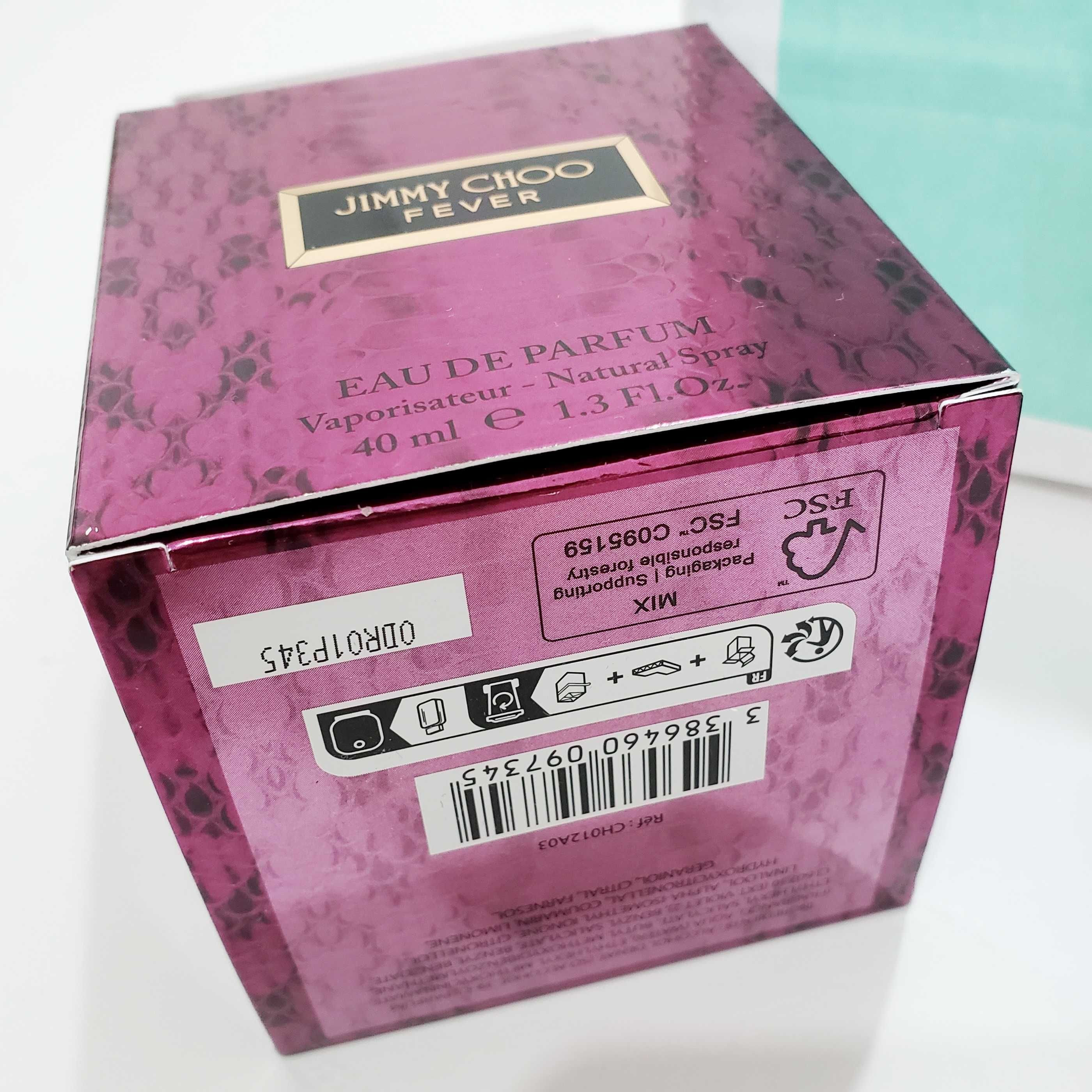 Jimmy Choo Fever Оригинален Парфюм EDP Парфюмна Вода 40ml