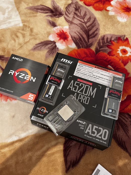 Vand kit Ryzen 5 5500 complet