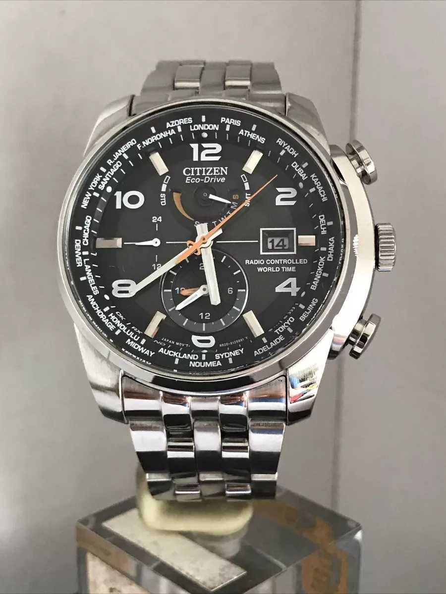 Citizen Eco-Drive, Radio Controlled, Sapphire Crystal, 44mm.