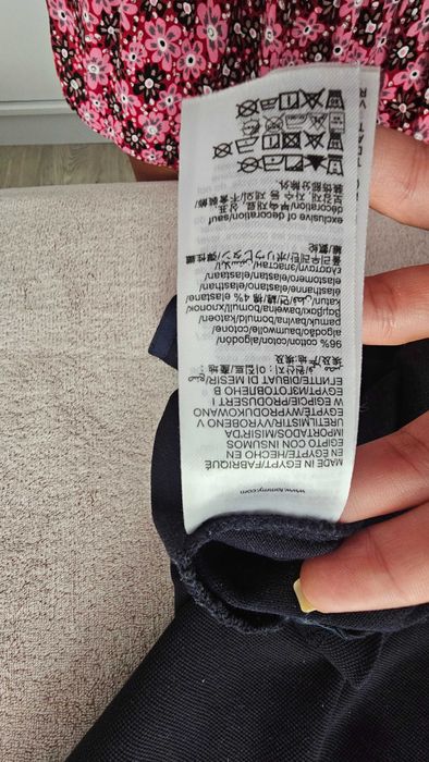 Tricou polo bleumarin Tommy Hilfiger