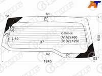 Стекло заднее с обогревом MITSUBISHI PAJERO IO/PININ 3/5D 98-10 Mitsub