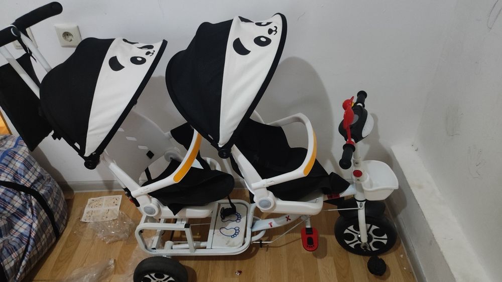 Продам коляску, велосипед для погодой, двойни