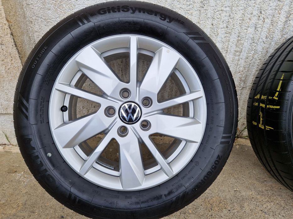 27) Jante r16 5x112 originale Volkswagen  205 60 16