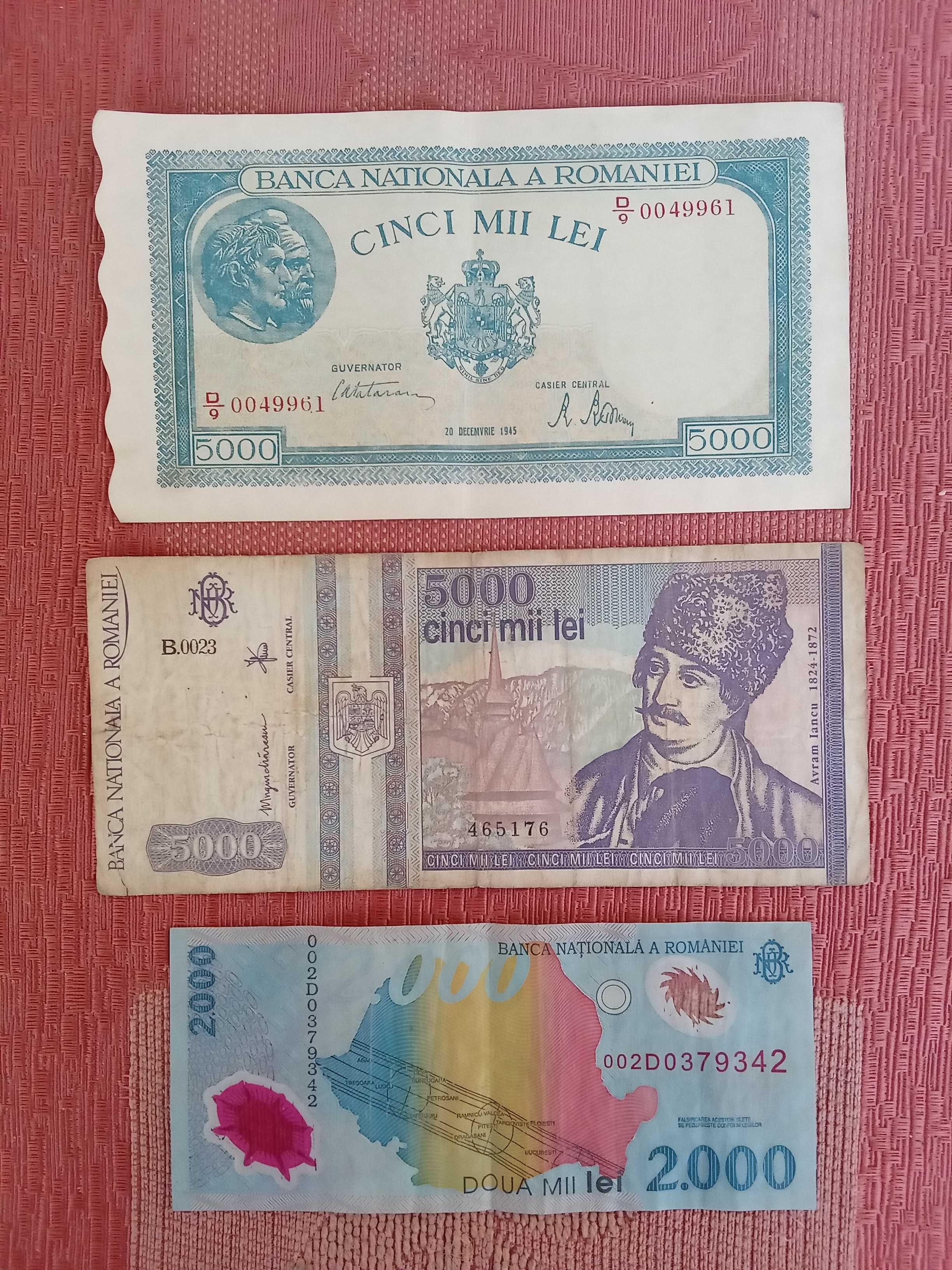 Bancnote si monede vechi românești