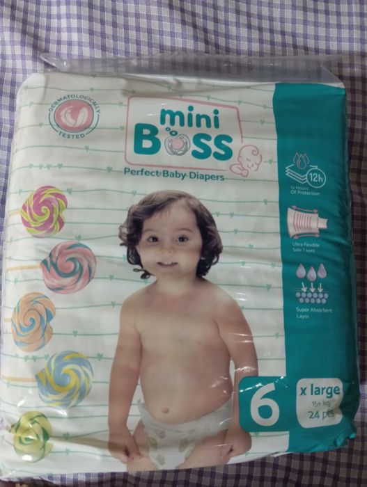 Памперс Mini Boss 6размер ва бошка размерла