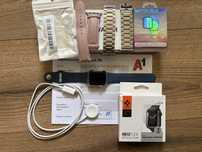 Смарт часовник Apple Watch SE2 (2024) 40мм, в гаранция и аксесоари