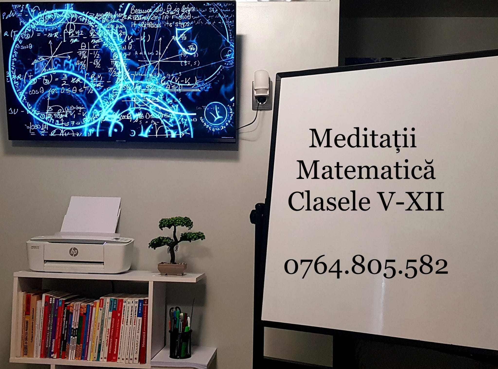 Meditatii matematica V-XII