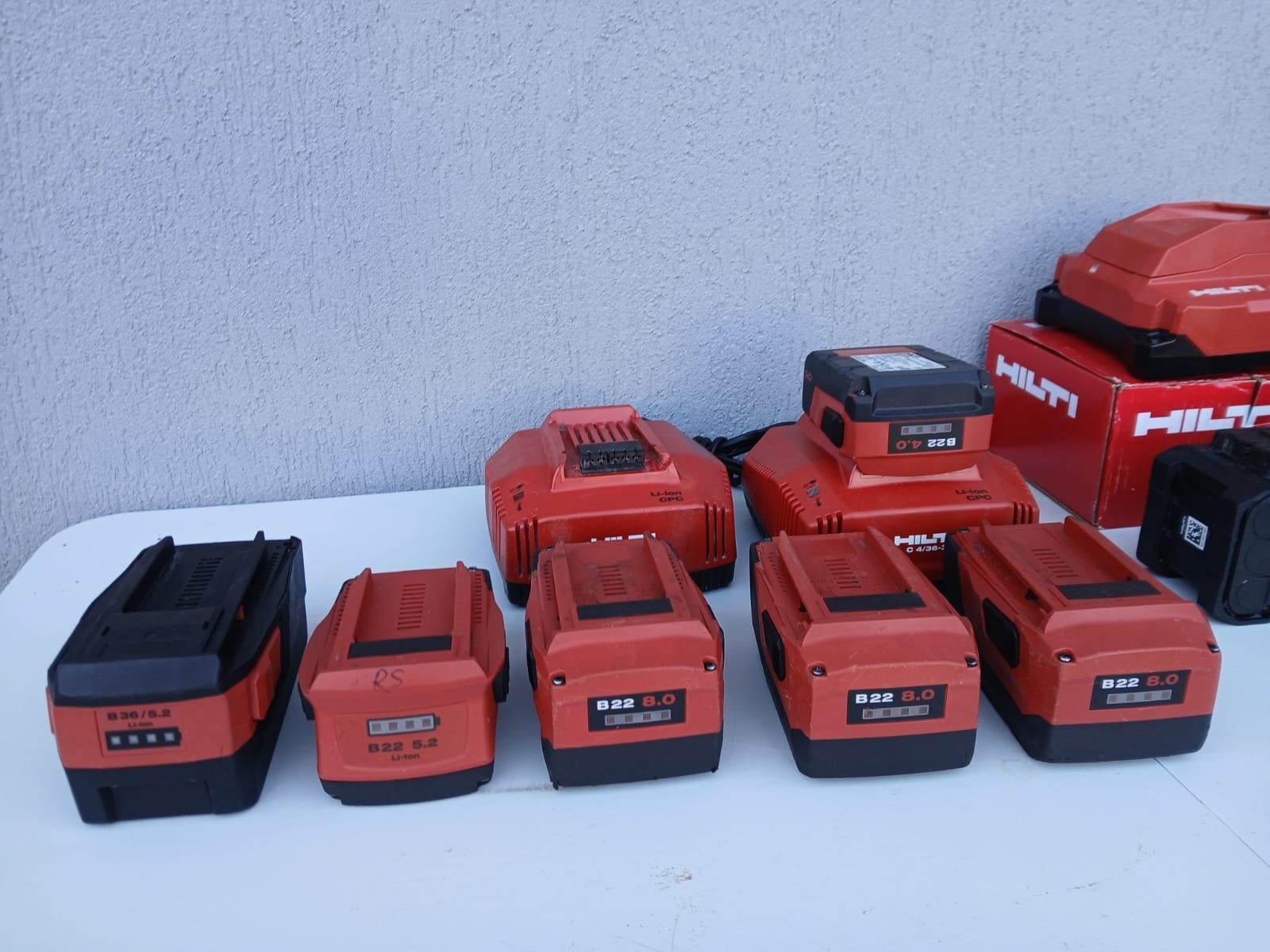 Acumulatori și încărcătoare rapide Hilti