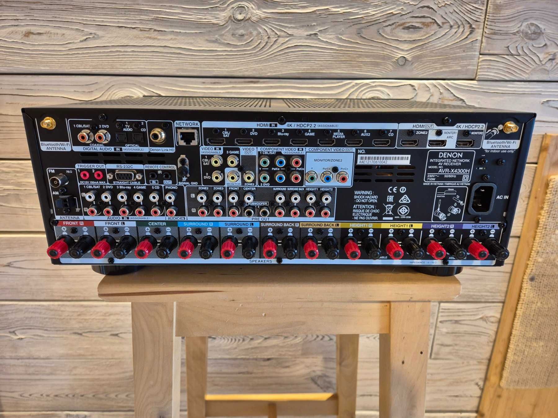 Продавам ресивер Denon AVR-X4300h