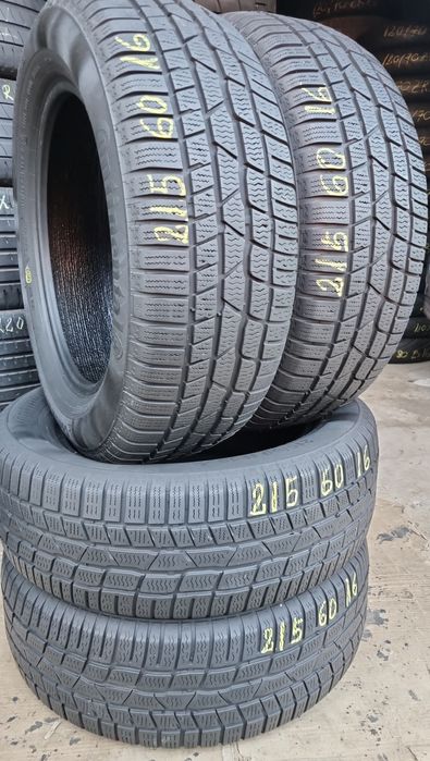 2 sau 4 Anvelope M/S (iarnă) Continental 215 60 R16 Impecabile.