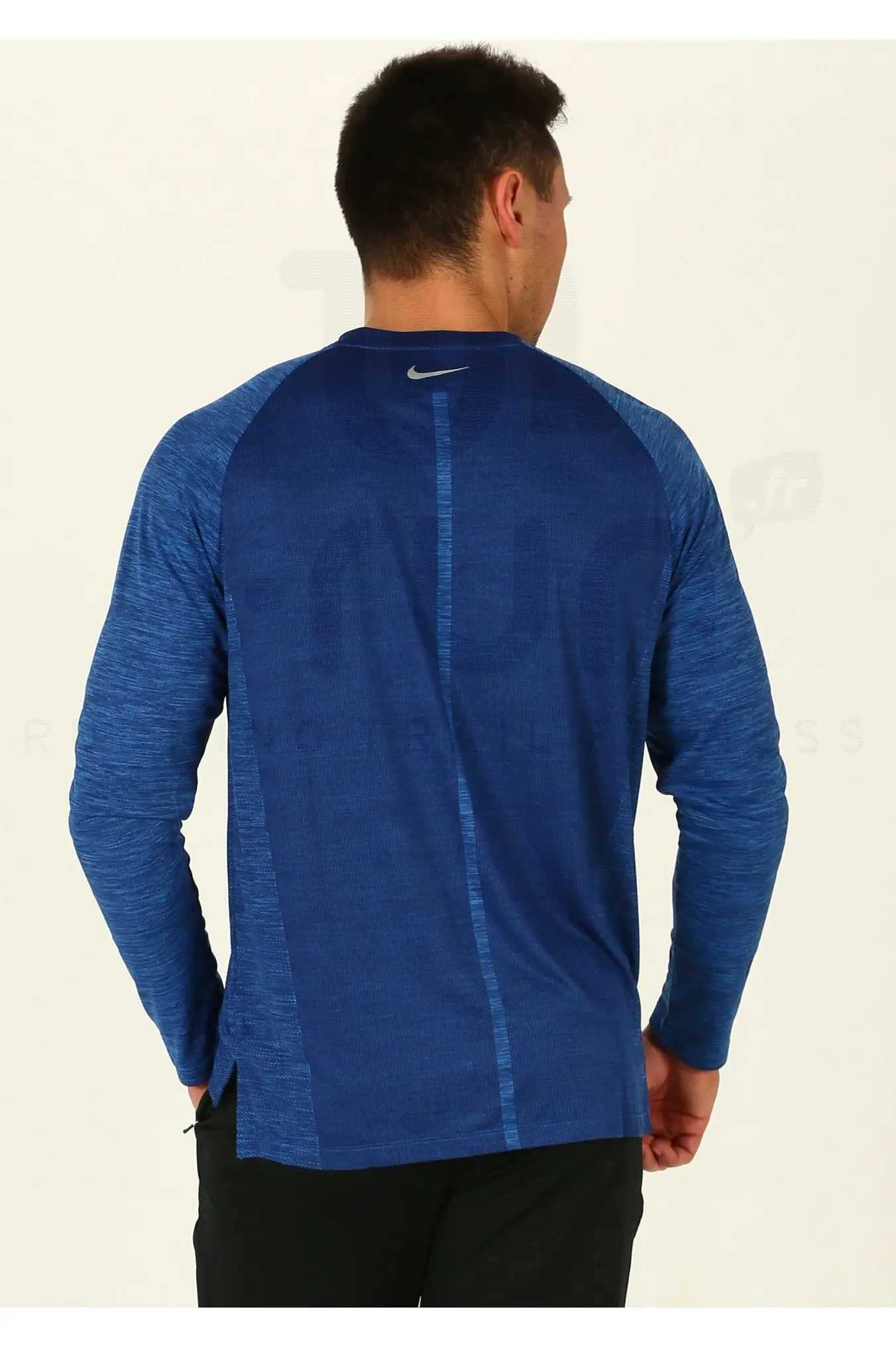 Найк Nike Running Dri Fit мъжка спортна блуза фланела размер М
