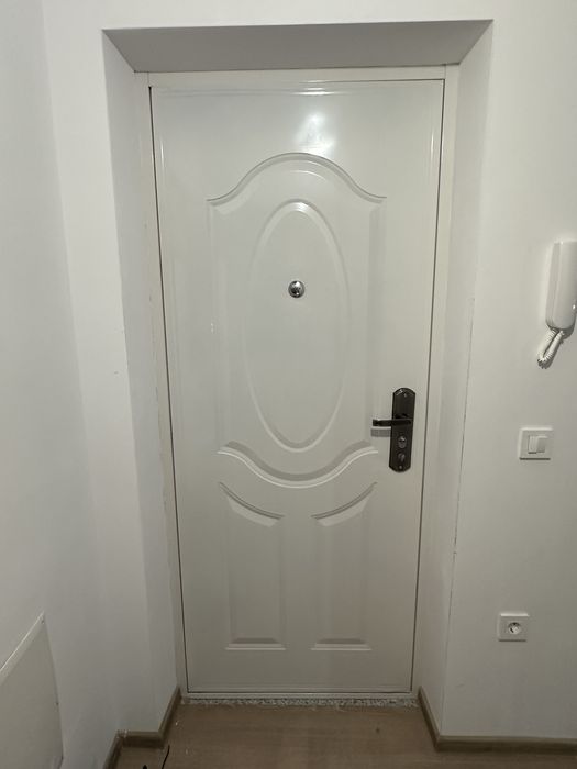 Usa metalica de intrare