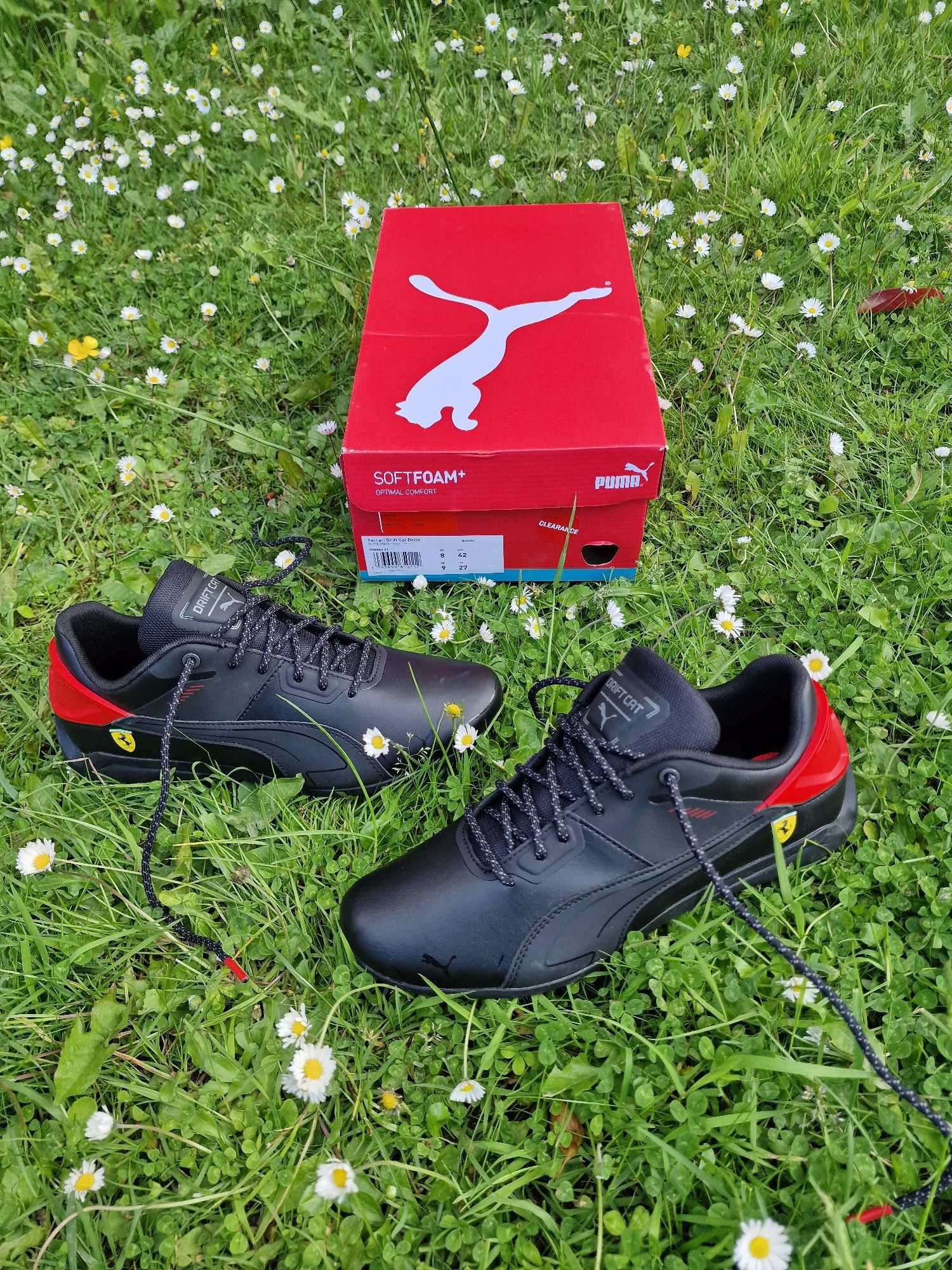 Adidasi Sneakers Puma Ferrari Originali Drift Delta Black 40,41,46