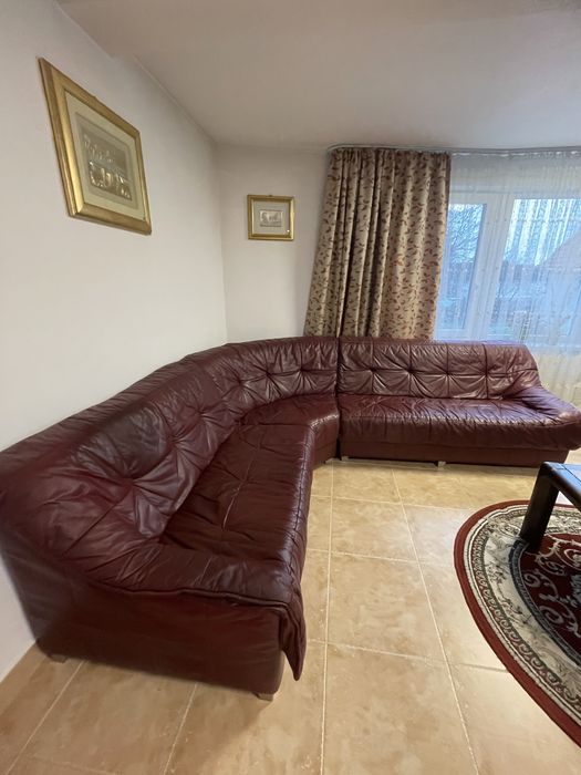 Coltar piele naturala