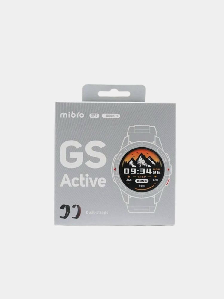 Умные смарт часы Mibro GS Active, шагомер