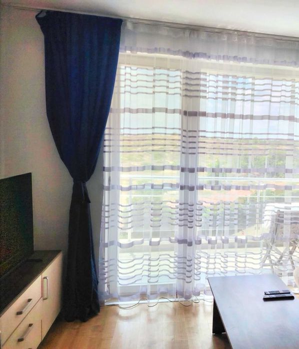 Първа линия с гледка море на Южния плаж с басейн и паркомясто,Б20