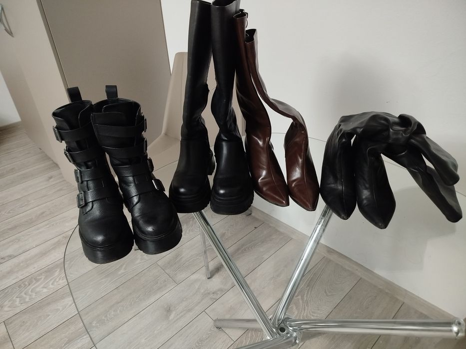 Vând 4 perechi de pantofi, preț negociabil.