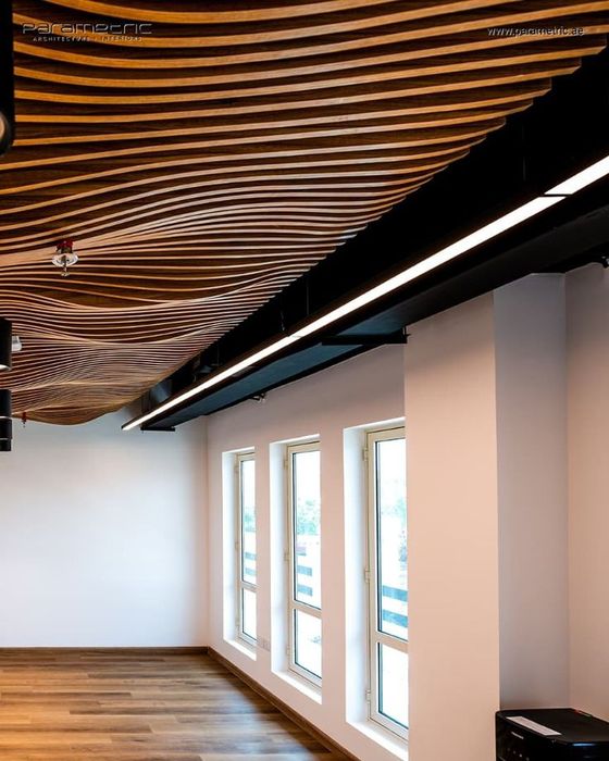 VOLNISTIY REECHNIY | Volna | Dekor | Волнообразный | Волнистый реечный