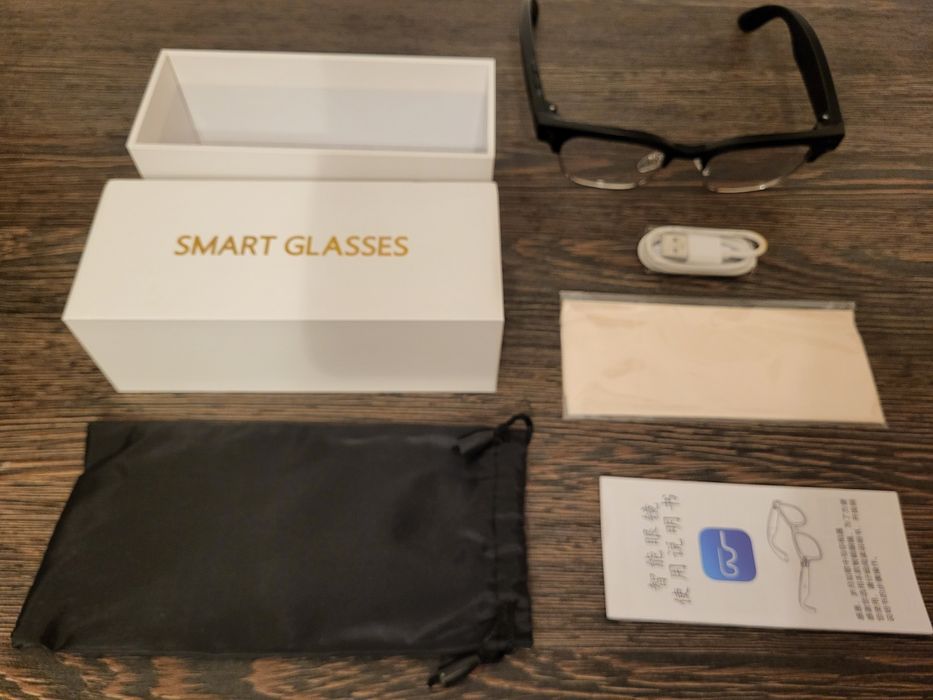 Ochelari Smart HQ AI Video-audio Camera Sony FullHD Traducer