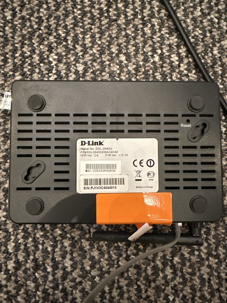Модем маршрутизатор d-link , wireless N150 ADSL2 + modem router