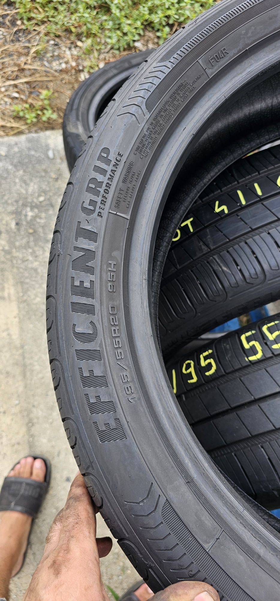 195 55 20 / 195/55/20 Goodyear, set 4 buc, Vara