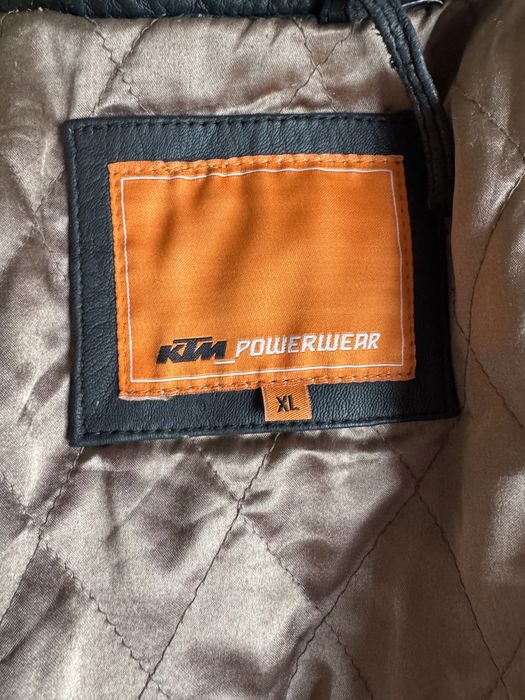 Geaca de piele naturala KTM