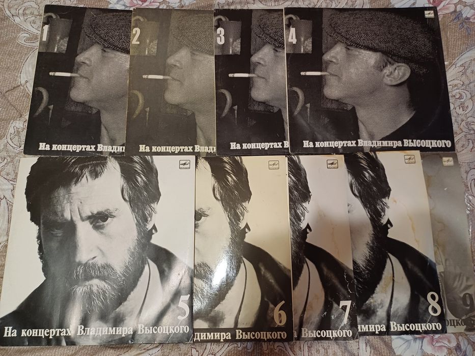 Коллекция Высоцкого, НОВЫЕ пластинки