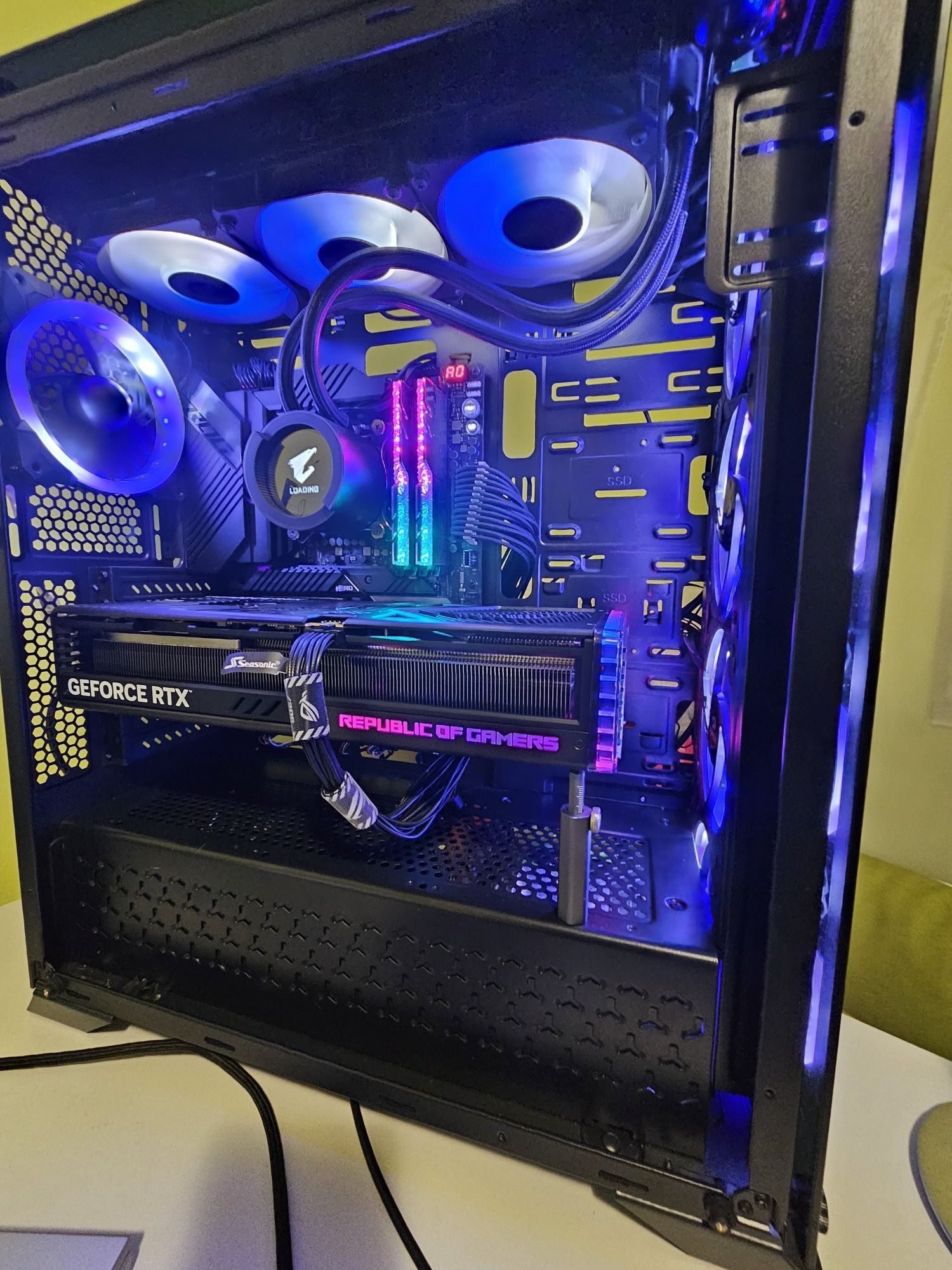 KIT Placa de baza ASUS, procesor i5 11600k, RAM, cooler 360 Gigabyte.