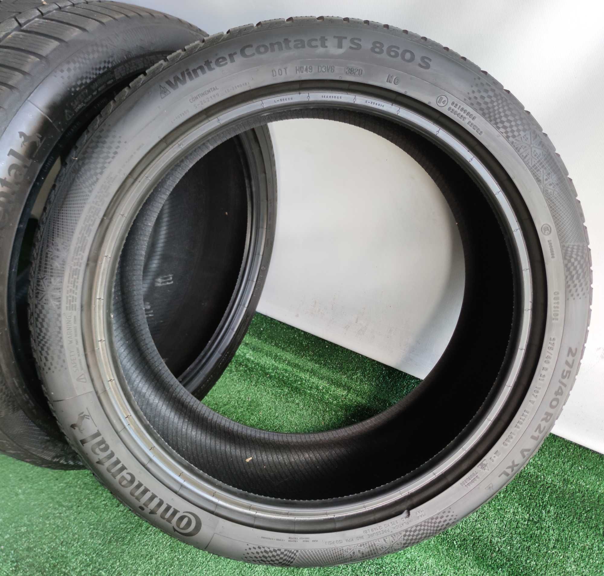 4бр пакет 275/40r21 и 305/35r21 CONTINENTAL WinterContact TS860S зимни
