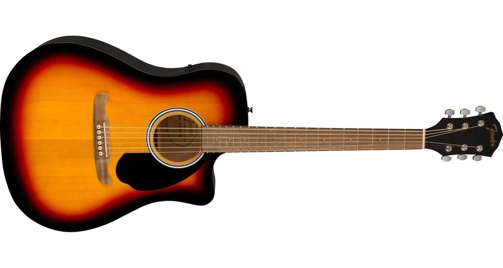 Chitara electro acustica Fender FA-125CE Dreadnought SB CA NOU + acc