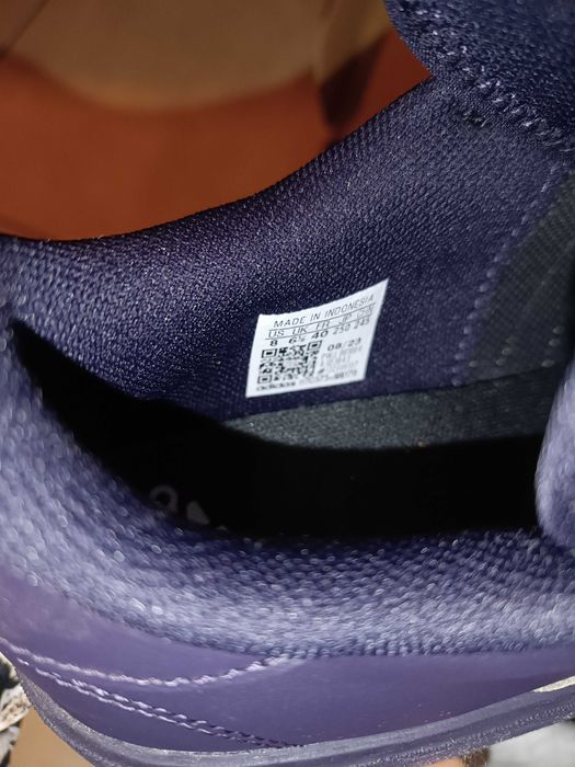 Adidas кецове - тъмно лилави, № 40, 25 см