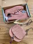 Велурени кецове PUMA с подарък чантичка