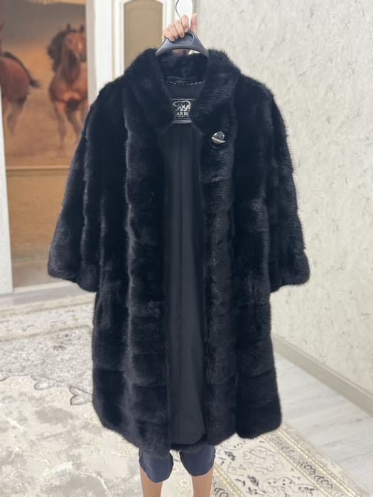 Норковая шуба б/у