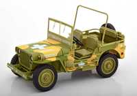 Macheta Jeep Willys US Army WW2 - ERTL/AutoWorld 1/18