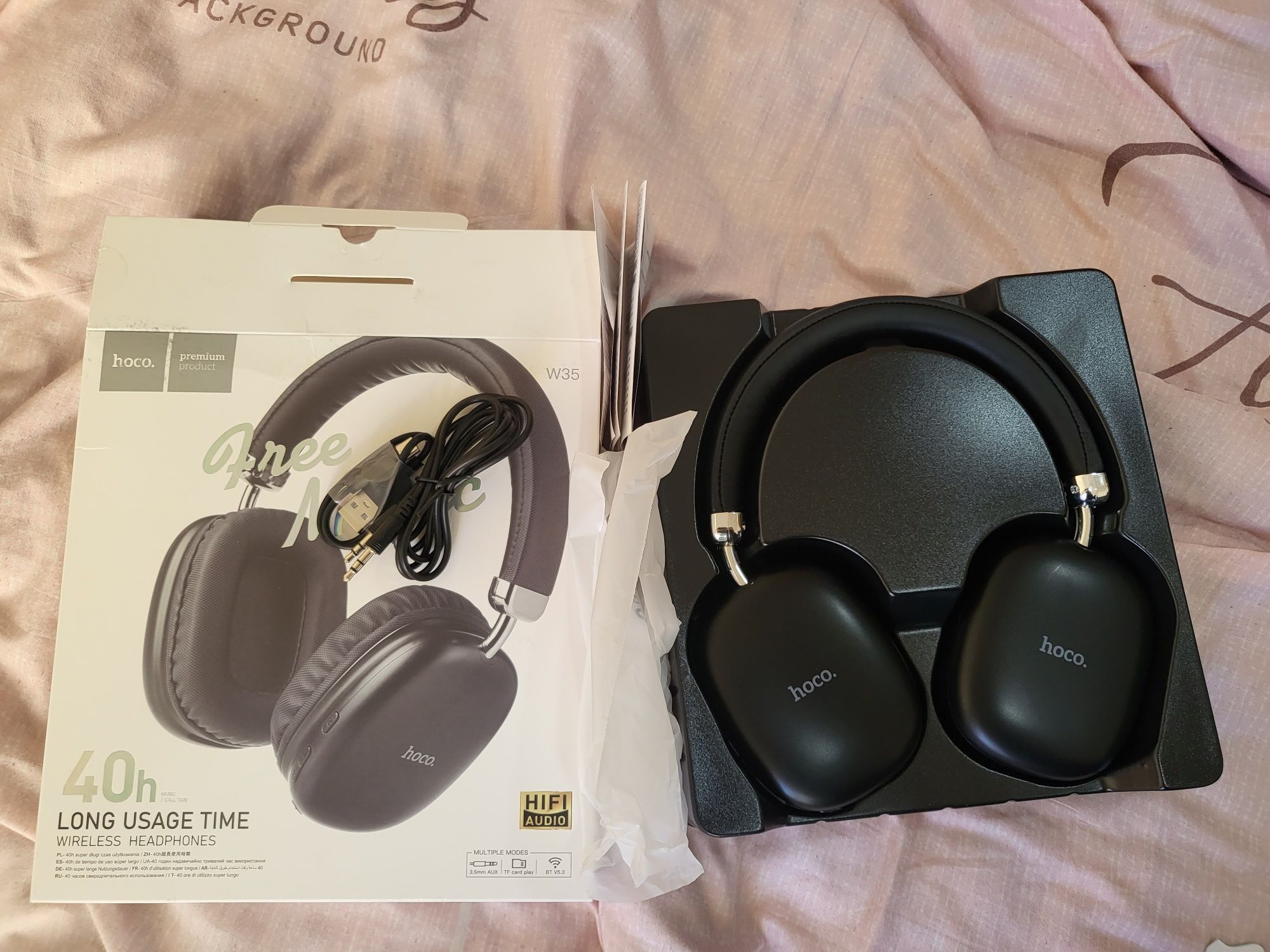 Quloqchin hoco W35 soat airpods