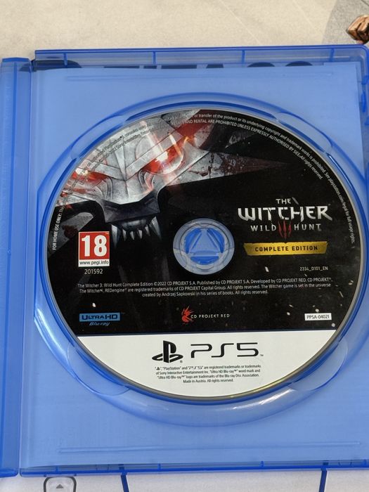 The Witcher 3 Wild Hunt PS5 / PS 5