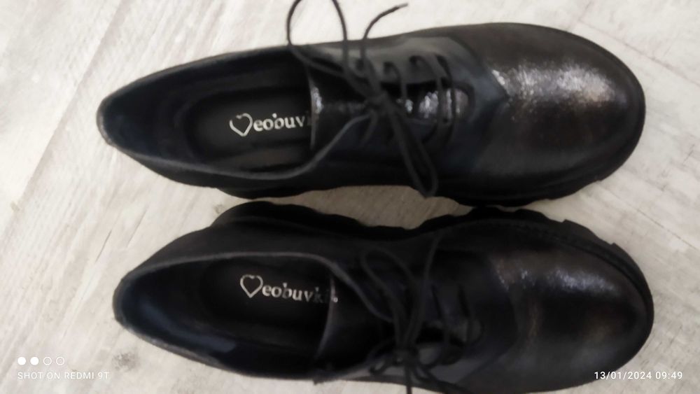 Дамски обувки, естествена кожа,ном.39