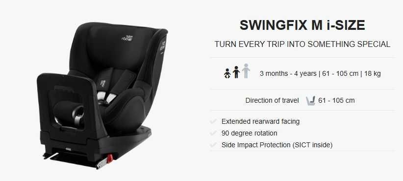 Britax Romer Swingfix M i-Size столче за кола