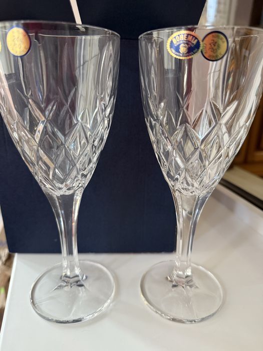 Pahare vin cristal bohemia Brixton