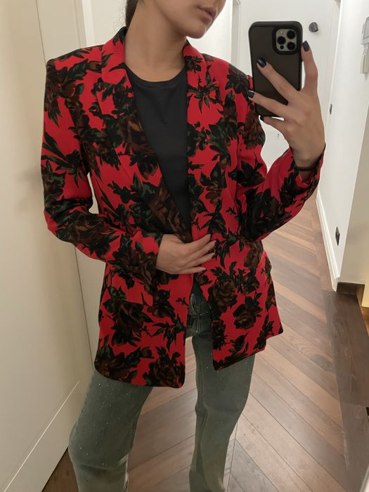 Sacou Zara cu imprimeu floral