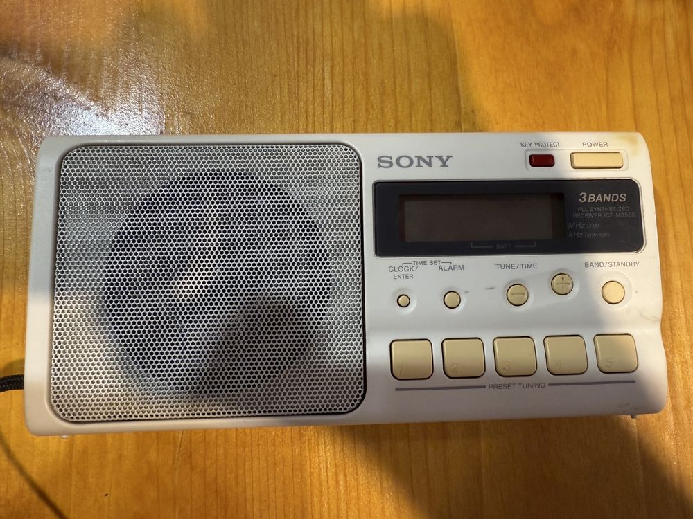 Радио Sony icf-M350s