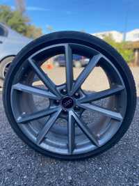 Jante Audi R20 + anvelope vara runflat 255/30 ZR20