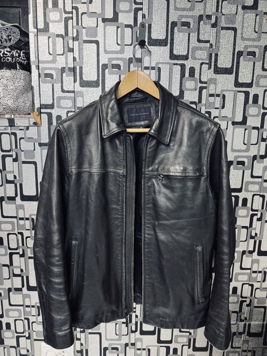 Кожанная куртка banana republic original