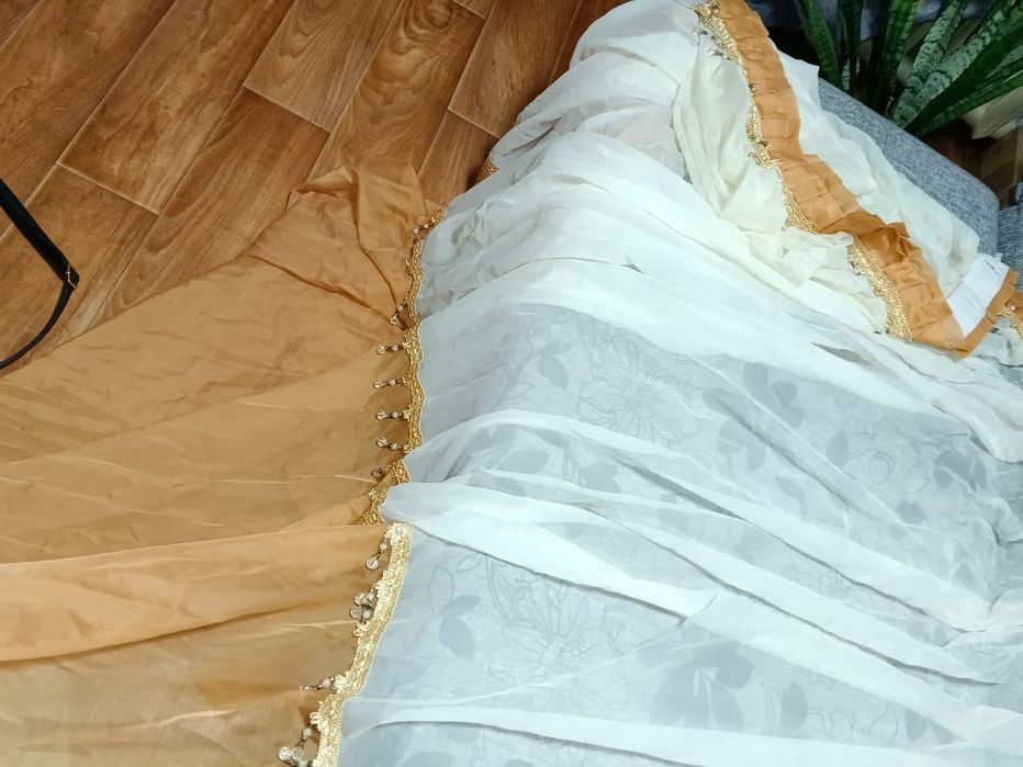 Тюль два цвета пррдам