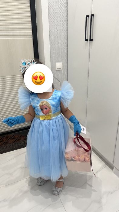 Детское платье пышные