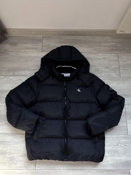 Мъжко! Чисто ново оригинално пухено яке Calvin Klein ESSENTIALS DOWN