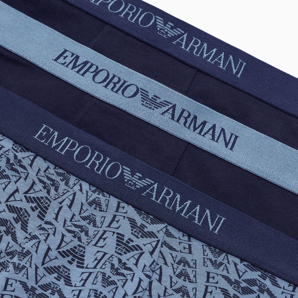 Оригинални мъжки боксерки 3 броя Emporio Armani 112130 4F717 75336